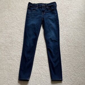 American Eagle Outfitters Dark Blue Jeggings